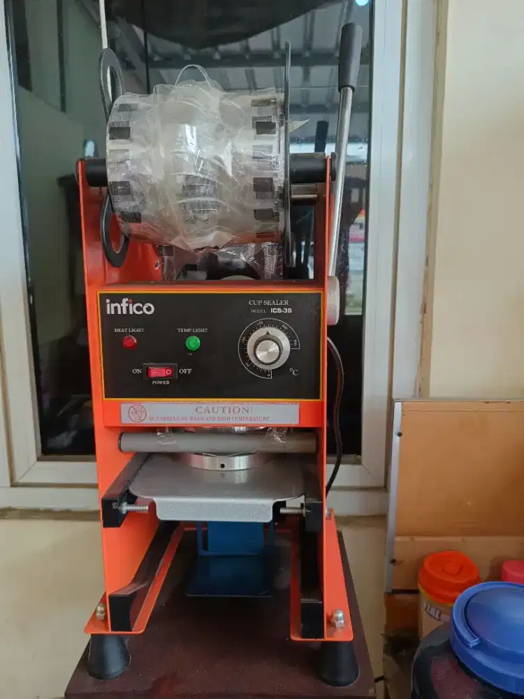 Sealing Cup/ Alat Penyegel Cup plasti