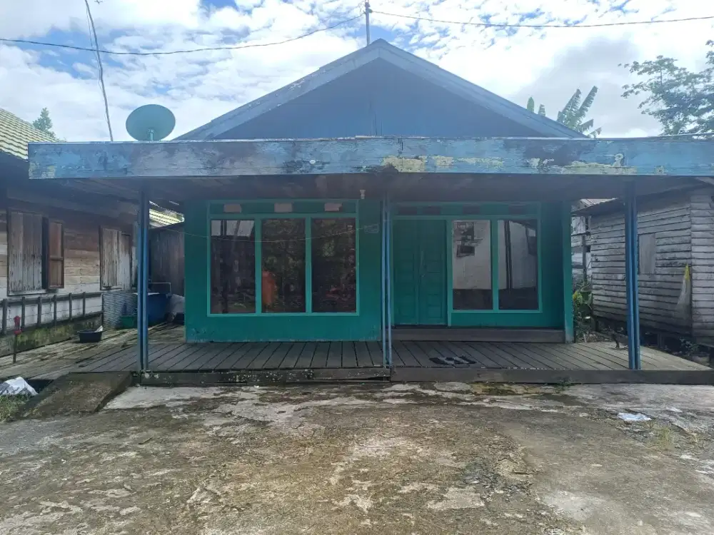 Jual rumah kayu