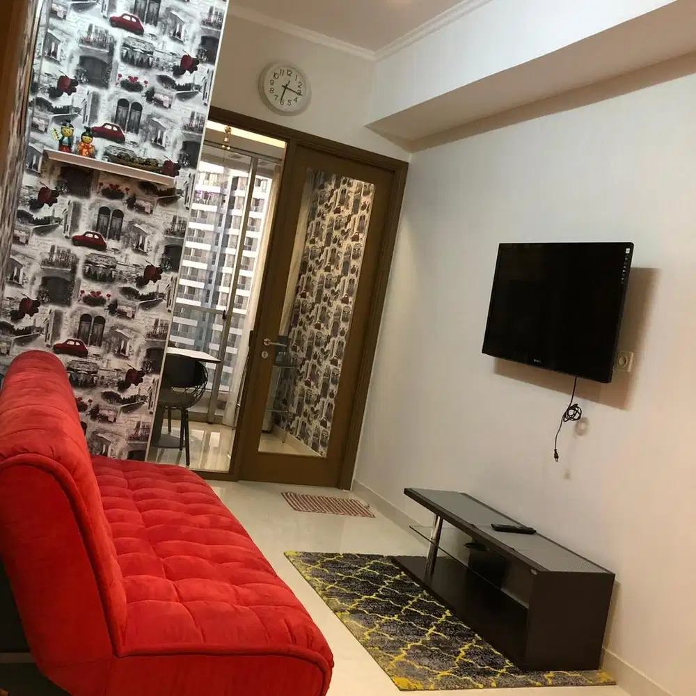 disewakan 1+1 Condominium Taman Anggrek Residence Full Furnished
