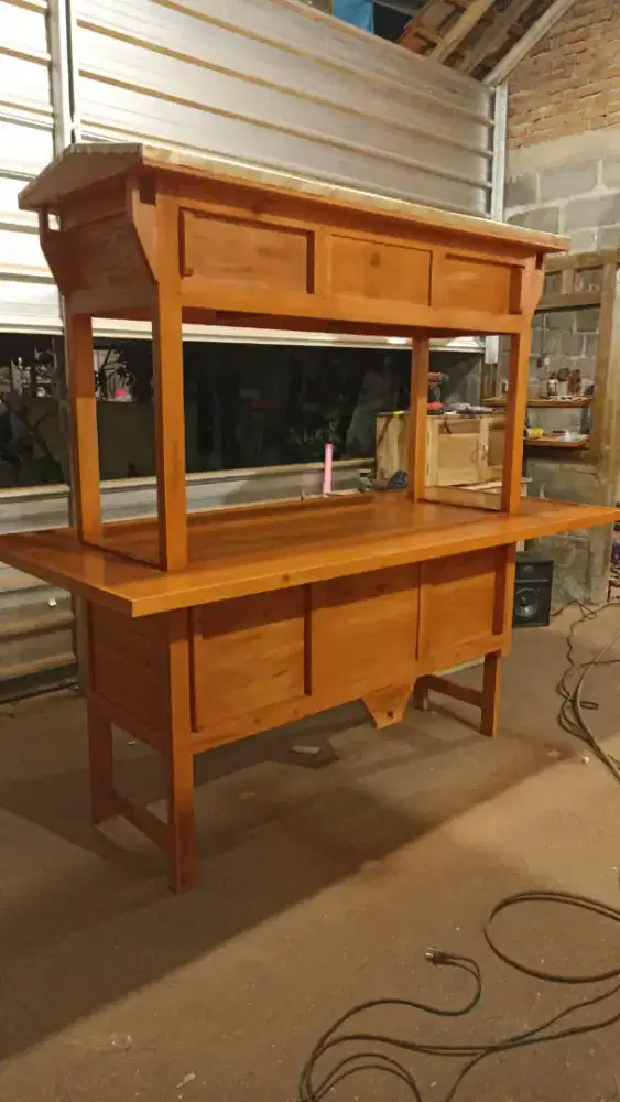 Gerobak Angkringan Bakso Mie Ayam PeceL Bubur Sate Martabak Ronde dlL