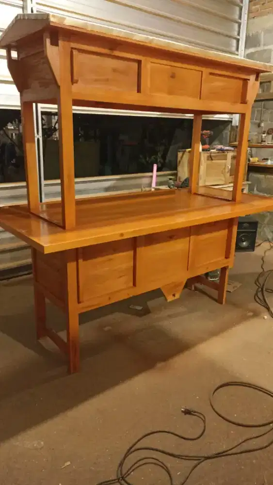 Gerobak Angkringan Bakso Mie Ayam PeceL Bubur Sate Martabak Ronde dlL