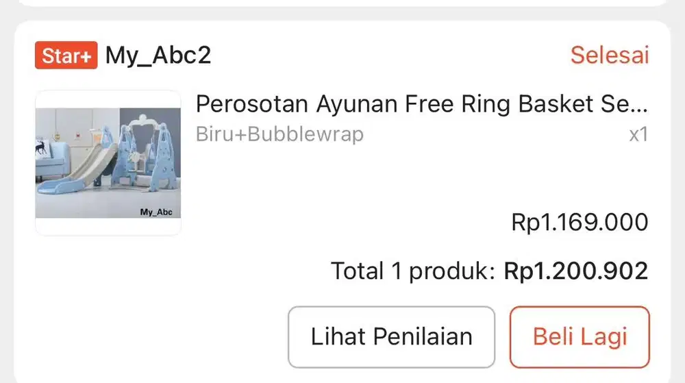 ayunan dan perosotan