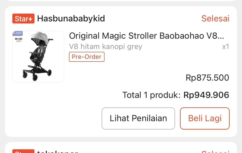 stroller Baobaohao v8