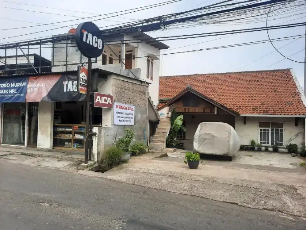 DIJUAL TANAH DAN BANGUNAN SETRATEGIS DAERAH KAMPUS POLBAN