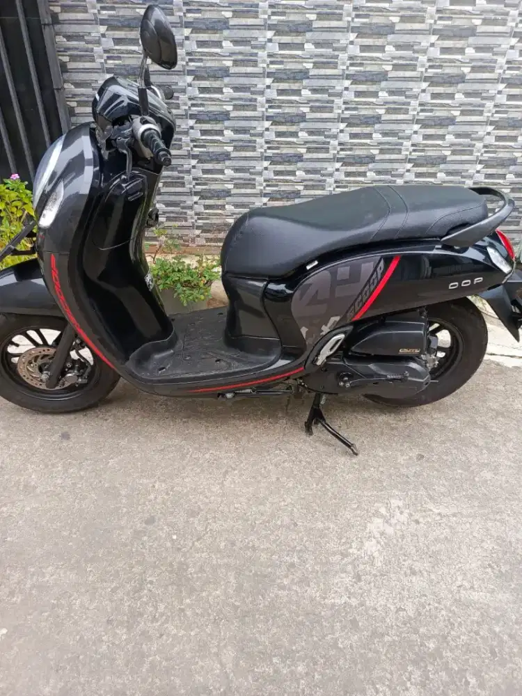 Honda Scoopy 2020 Hitam Mulus Isi Panjang Lengkap Orisinil