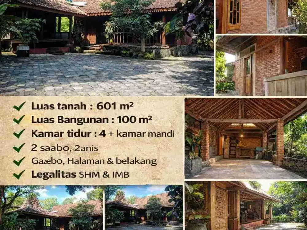 ASSET LANGKA! RUMAH SEMI VILLA 601 m² DI SLEMAN UTARA