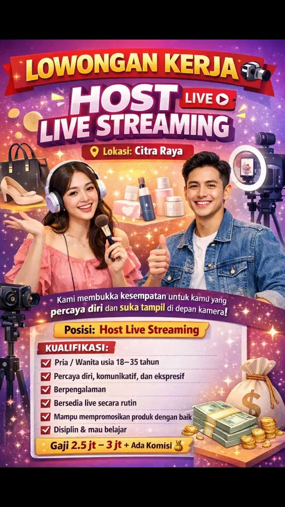 HOST LIVE STREAMING