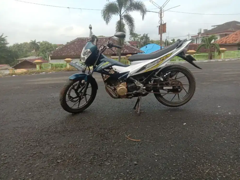 Satria Fu 2012 plat Lampung Selatan pajak hidup
