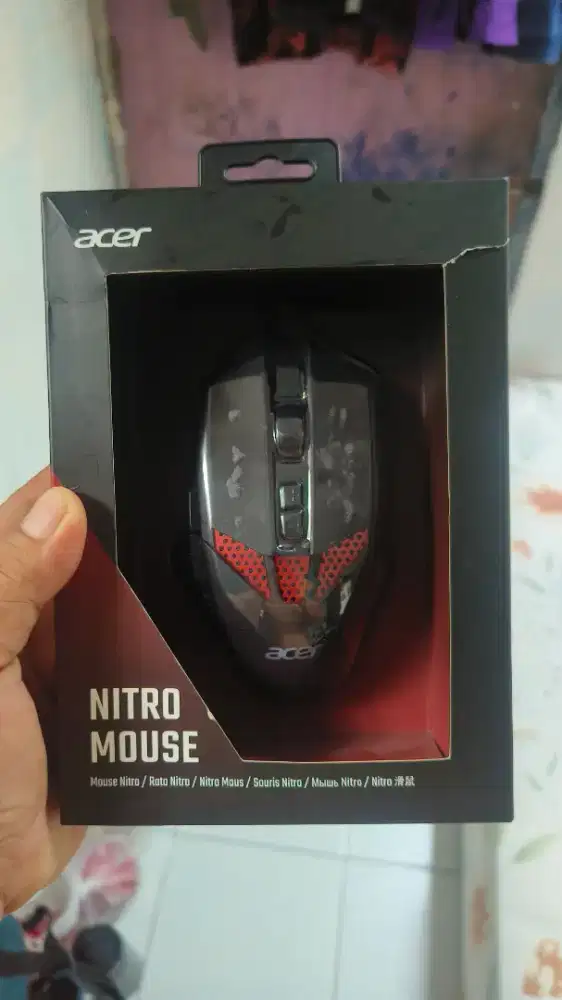 Mouse Gaming Acer Nitro Mouse