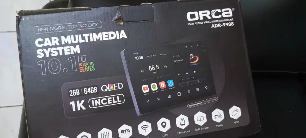 Headunit Android Orca 10 Inch