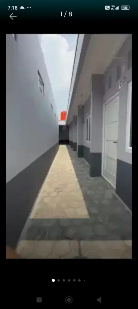 Dikontrakan bulanan/tahunan