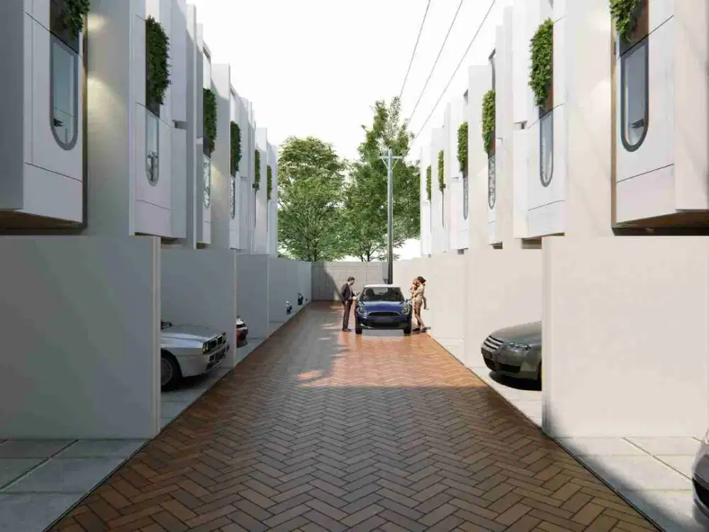 Rumah Cluster 3 Lantai di Utan kayu Matraman Jakarta Timur