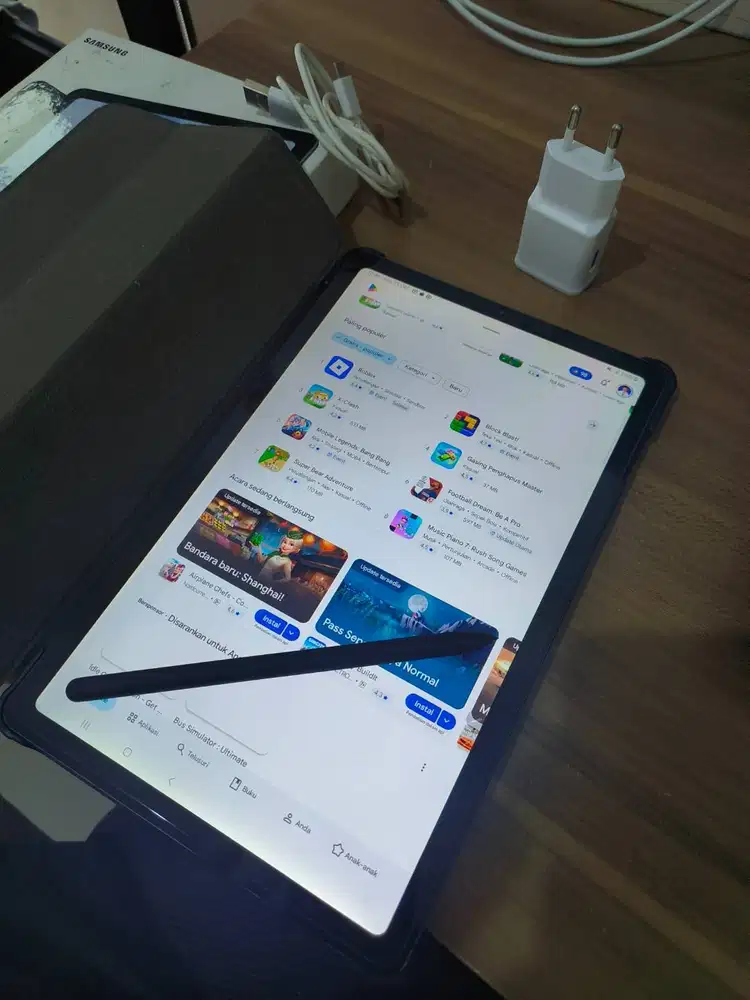 Samsung Tab S6 lite (4gb/128gb) Hitam