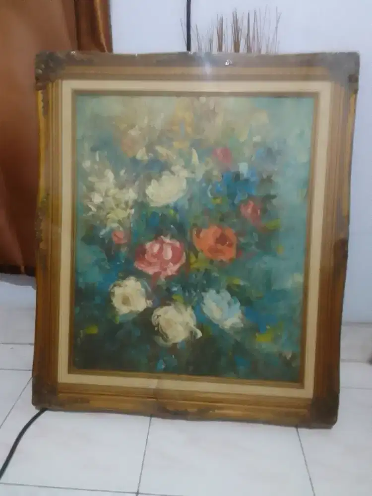 Lukisan dinding kanvas