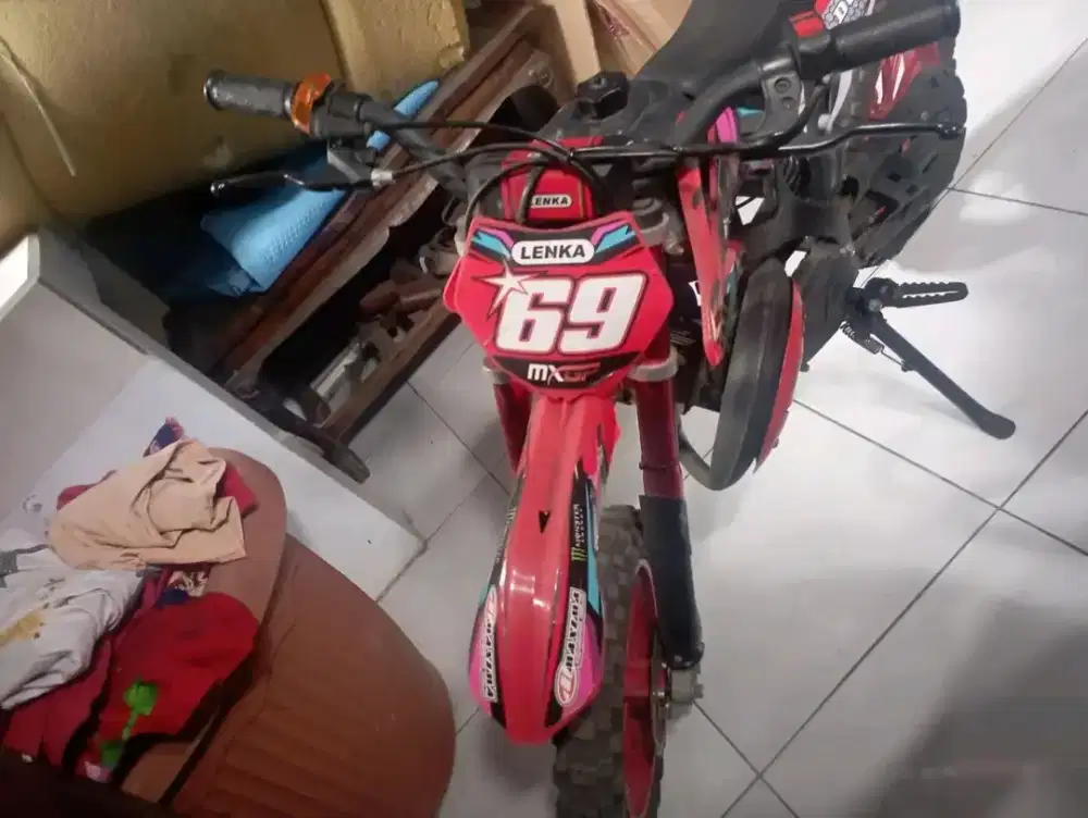 Lenka ori thailand 50cc bahan bakar bensin nominus siap pakai