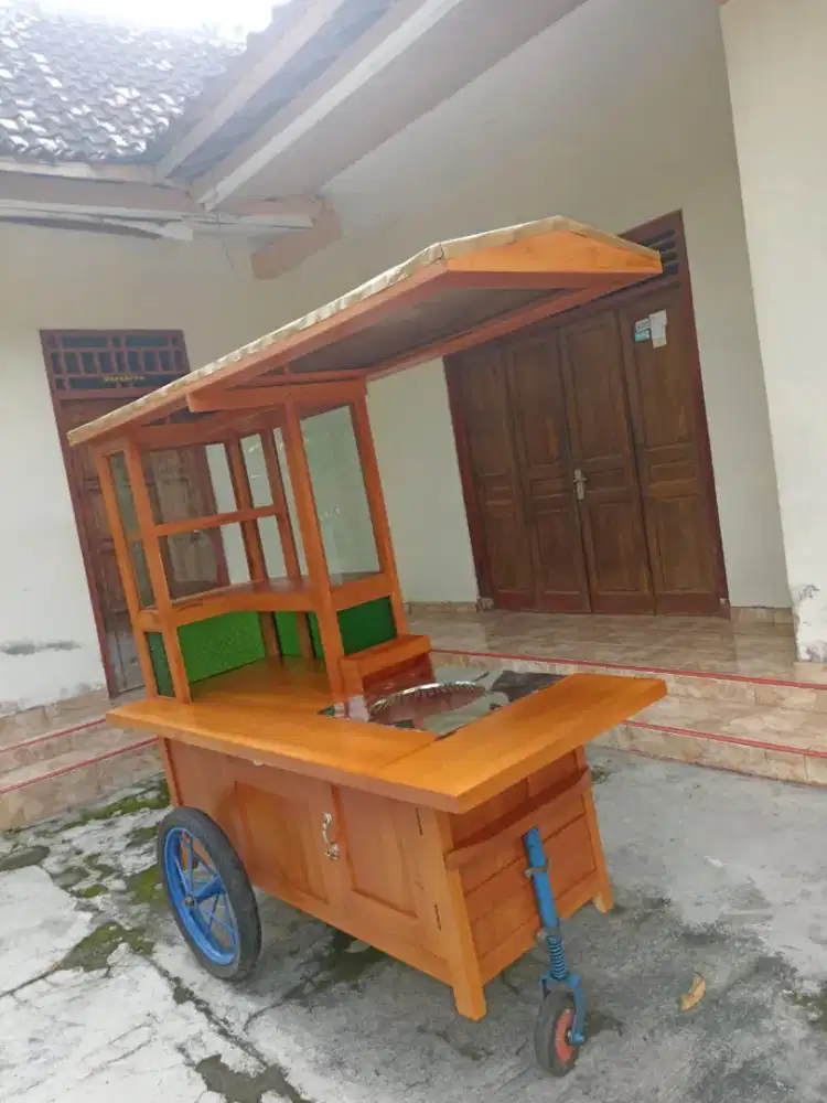 Jual Gerobak Angkringan, Bakso, Mie Ayam, Bubur, Sate, Soto, Pecel dll