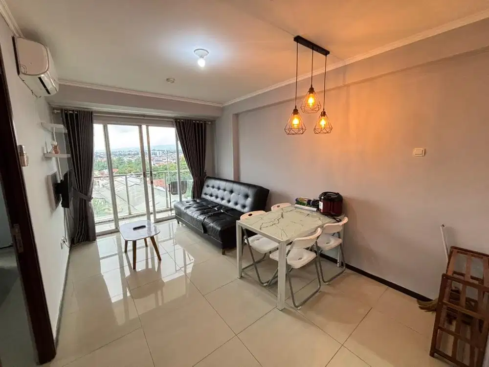 Sewa 2bed furnish Bulanan gateway Pasteur Apartemen View kota
