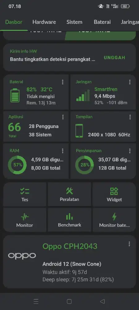 Oppo Reno 3 Ram 8/128 no minus
