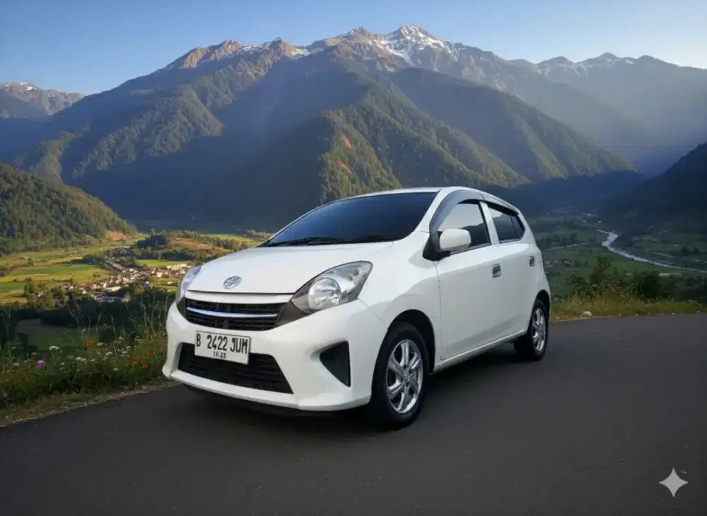 Agya matic 2013 pajak baru siap pake