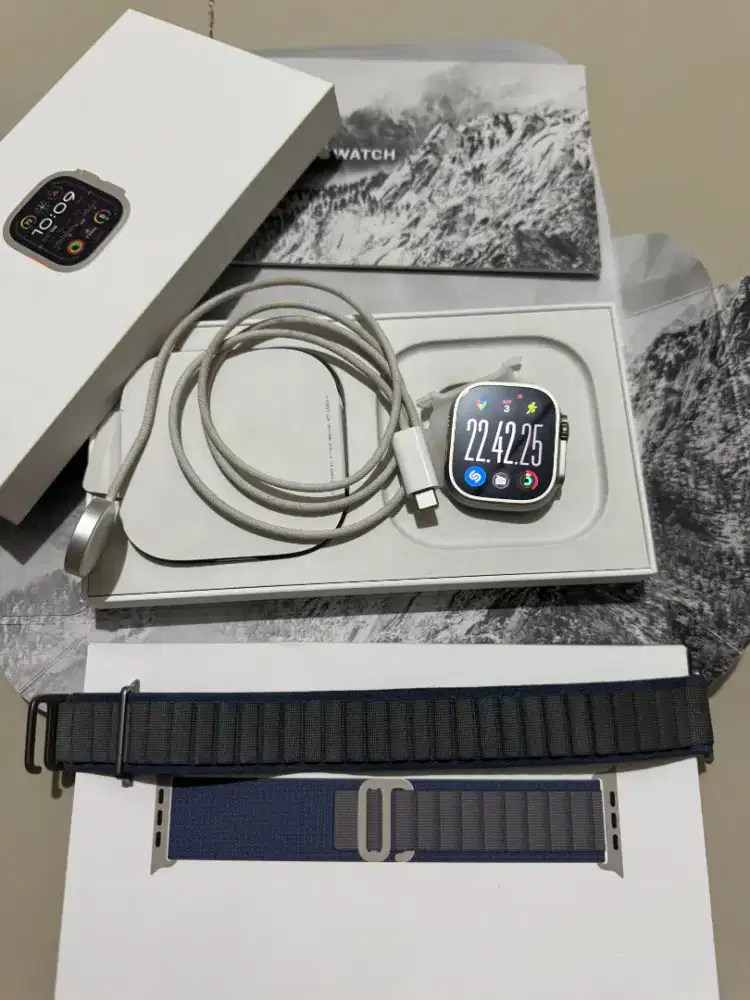 BH100 apple watch ultra 2 ibox blue alpine loop