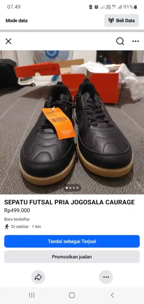 SEPATU FUTSAL PRIA JOGOSALA CAURAGE
