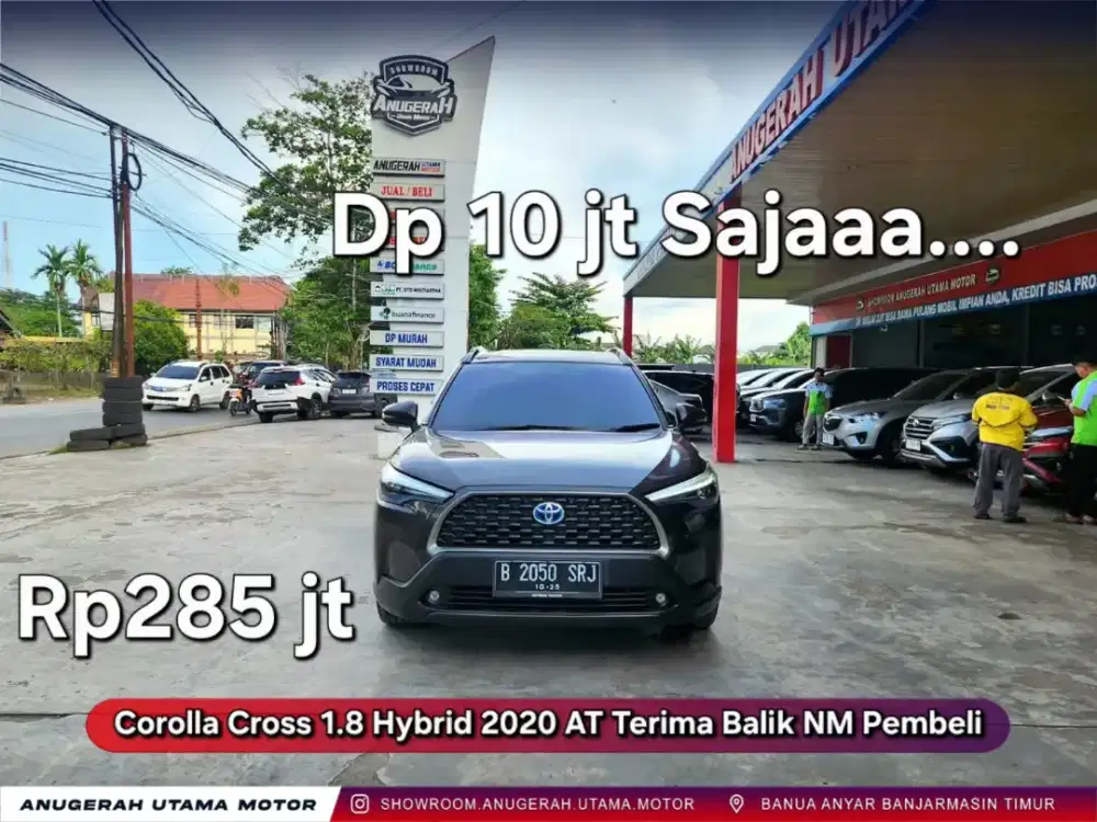 Dp10jt Corolla Cross Hybrid 2020 Automatic Terima Balik Nama Pembeli