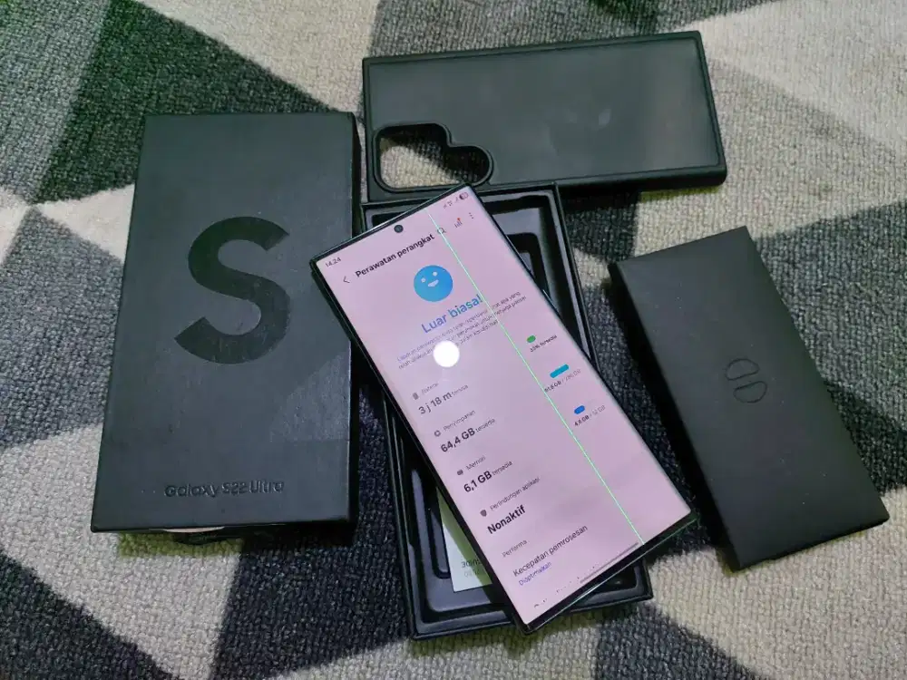 Samsung Galaxy S22 Ultra 5G SEIN 12/256GB Greenline