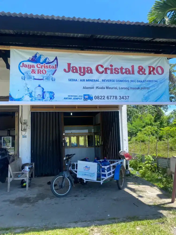 Depot isi ulang dan Es kristal