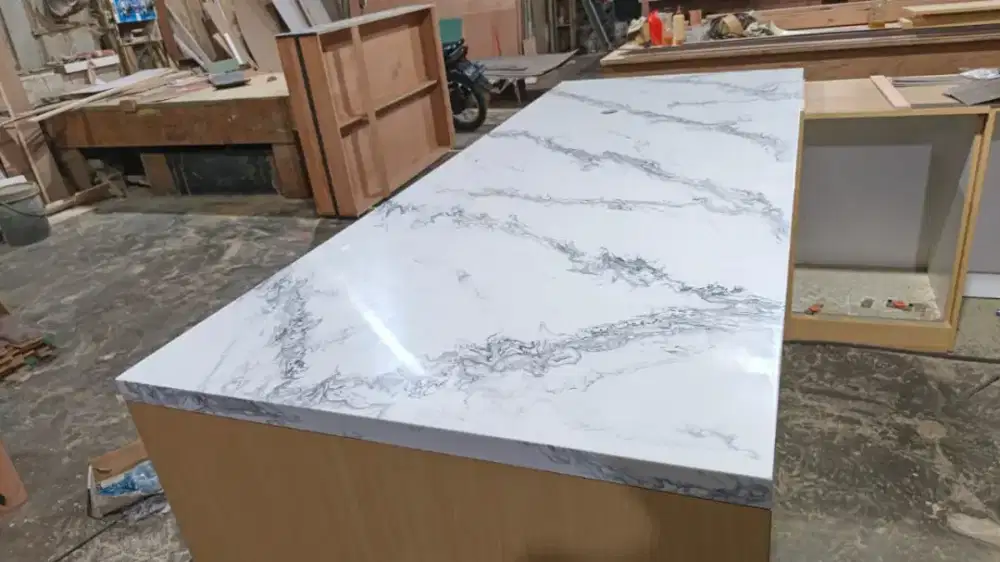 Solid Surface White Carrara
