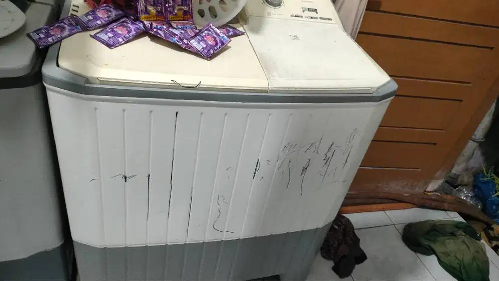 Mesin Cuci 2Tabung Merk Panasonic Size. 14Kg