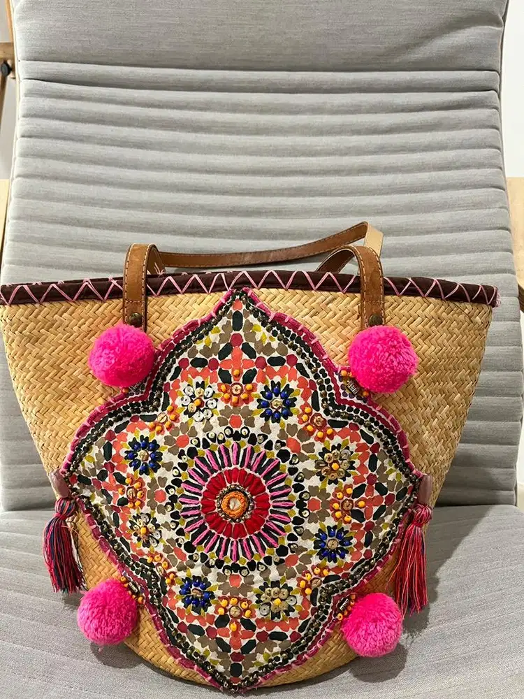 [FAST SALE] Tas Anyaman Thailand - Preloved Like New - Cuma 350rb!