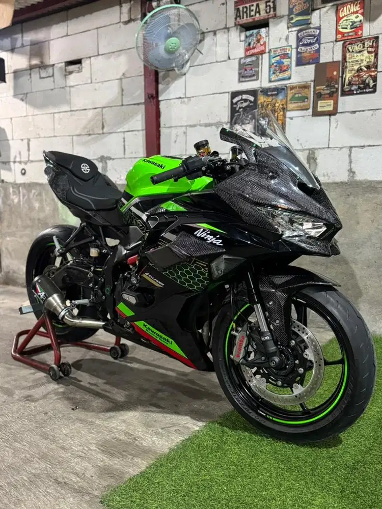 Zx25r full modif ninja zx25r abs KRT hedon carbon