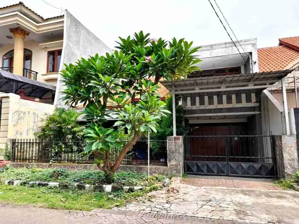 Jual Murah Lokasi Strategis Nyaman Aman Kompleks Gayungsari Barat Surabaya