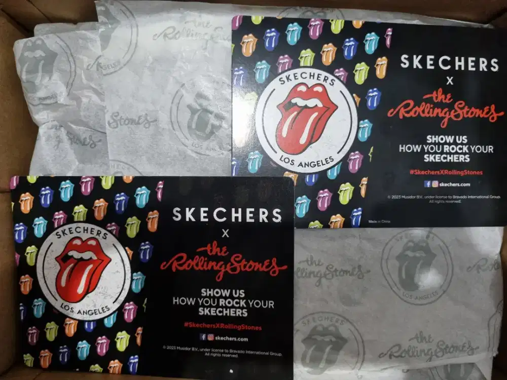 Jual Skechers Rolling Stones Uno Say It Loud Original Baru