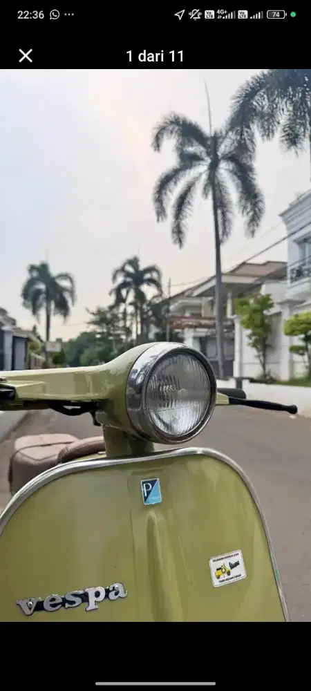 Vespa small frame basic super 71