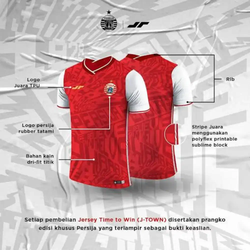 JERSEY PERSIJA J-Town edisi spesial