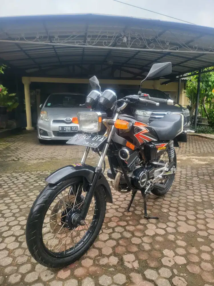 Yamaha RXS Full Upgrade RX King 1991 Hitam Surat Lengkap STNK Hidup