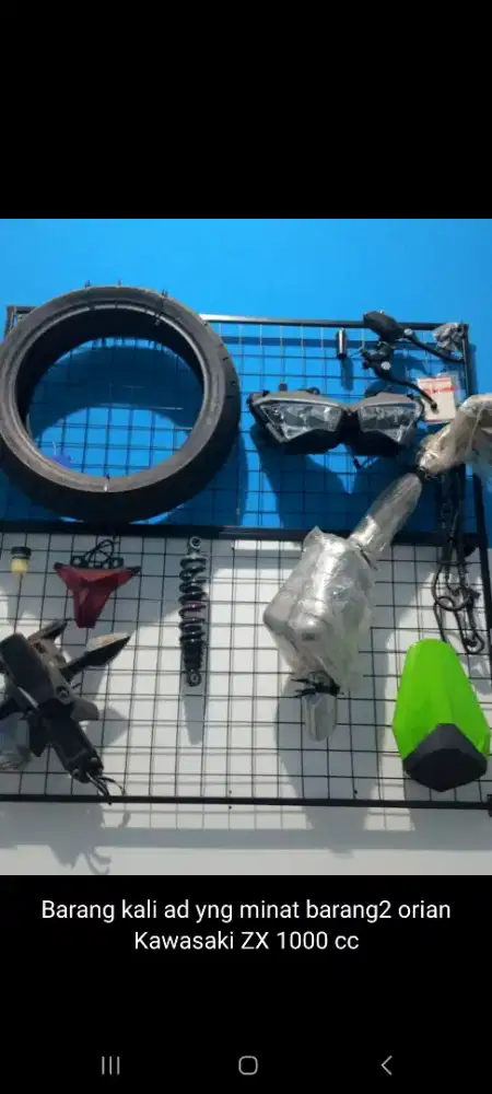 Sparepart Ninja ZX 250 Original