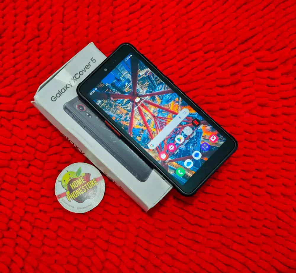 Samsung XCover 5 Black 64Gb Mulus Lengkap