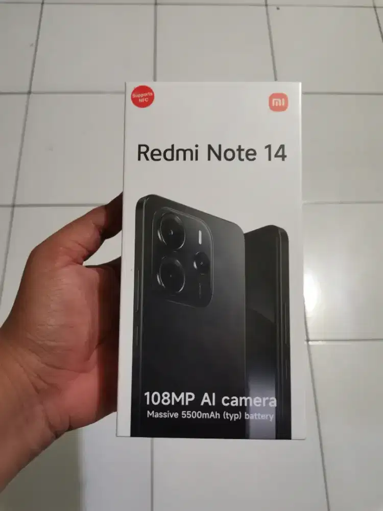 Jual Xiaomi Redmi Note 14 Kondisi BARU Masih Segel