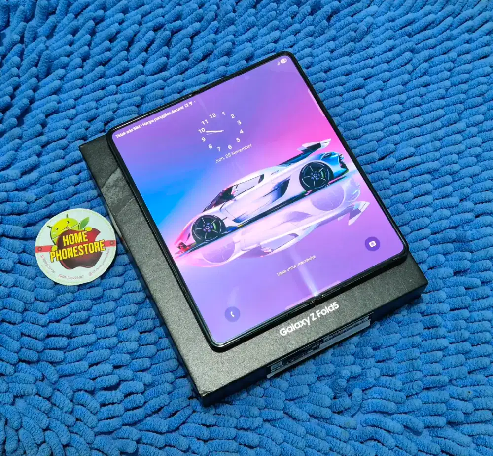 Galaxy Z Fold 5 Black 512GB Baik Resmi
