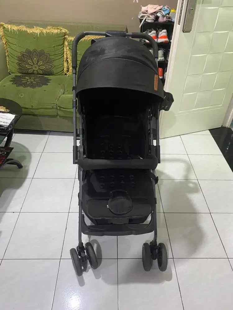 Stroller Pliko Sprint RH 389 Black