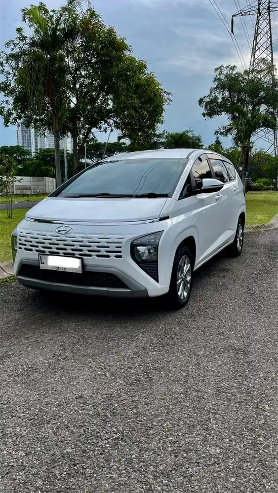 Stargazer Matic 2023 Putih L tangan Pertama servis record Hyundai