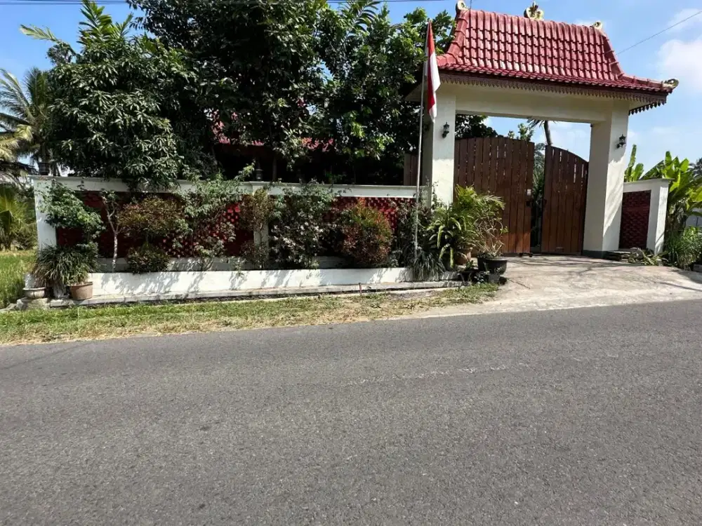 Rumah Di Jogja, Dijual Rumah Joglo dan Rumah Hunian dekat Kopi Klotok, Kampus UII Terpadu