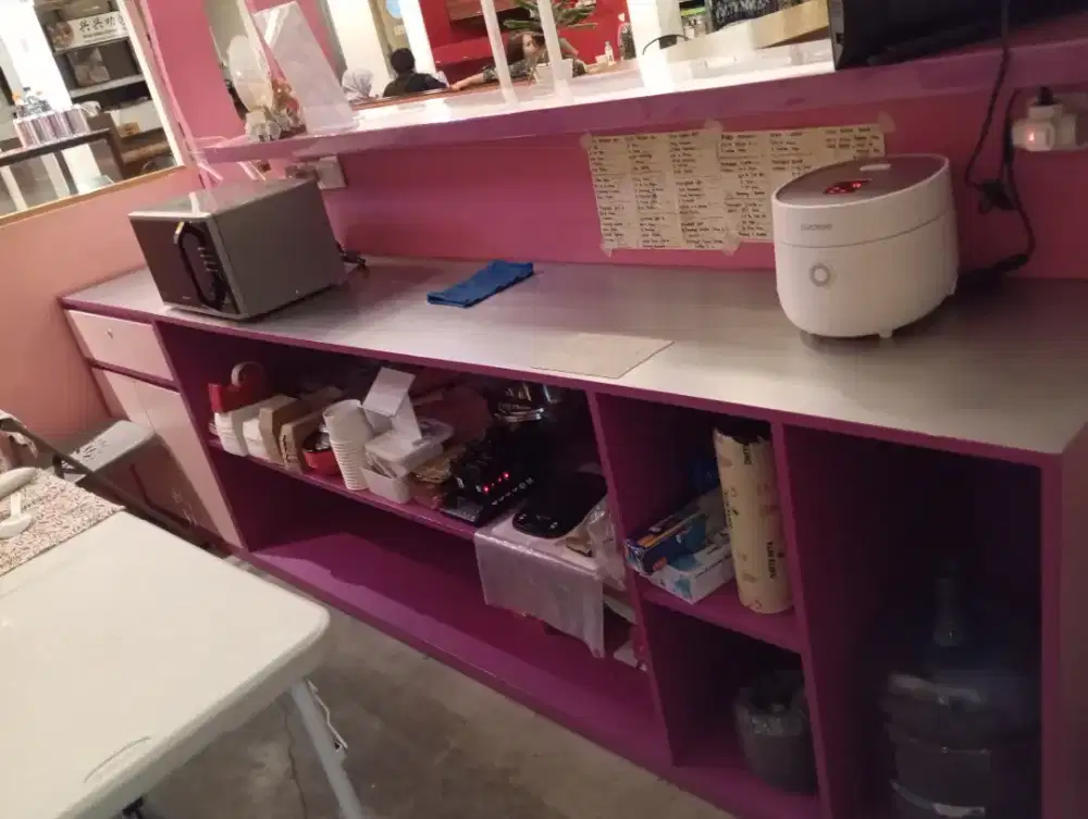 jual meja bekas tenant