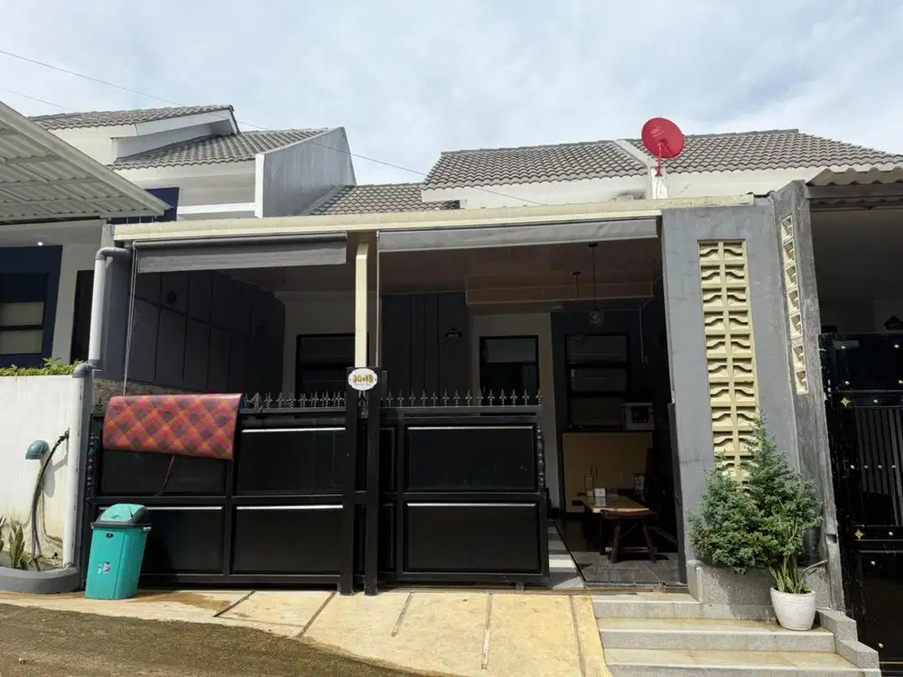 Take over rumah type 36/72 siap huni full furnished d