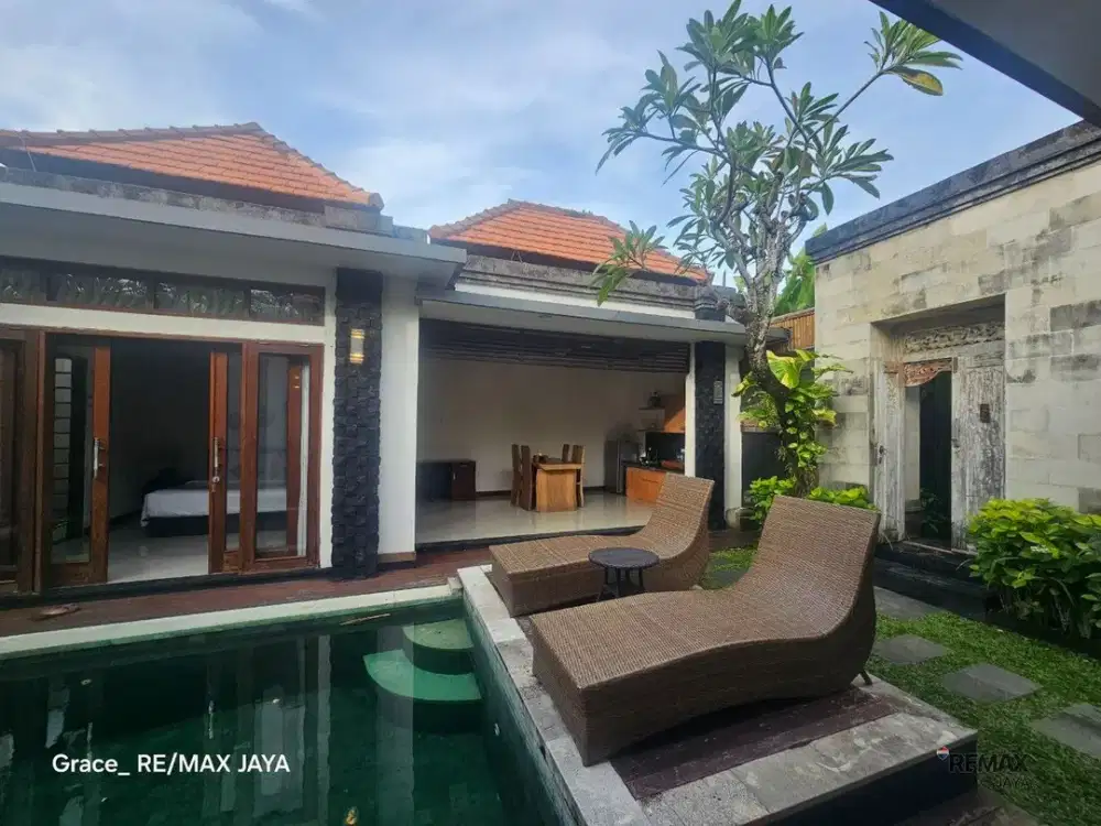 Resort Villa Full Furnished Dijual, di Sidakarya Denpasar Area