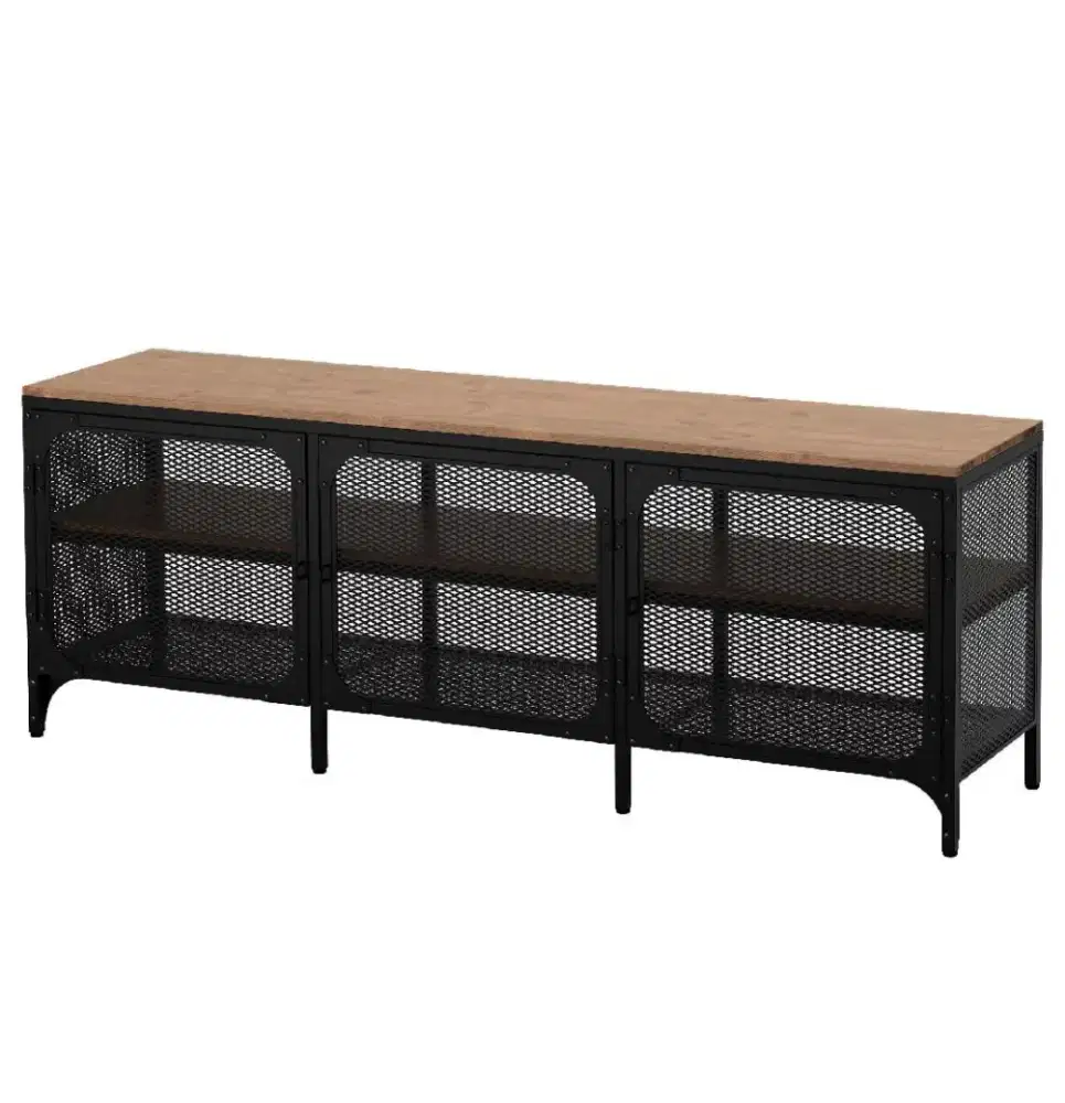 Meja TV IKEA INDUSTRIAL STYLE MULUS BERKUALITAS KOKOH ESTETIK