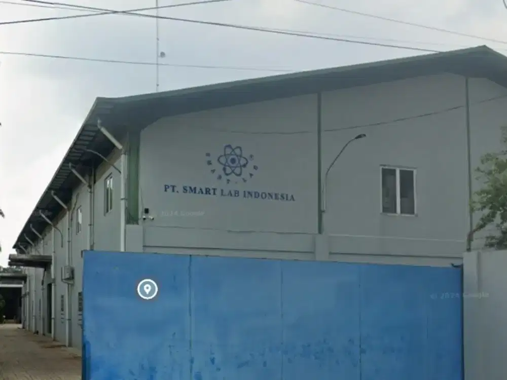 Gudang & Pabrik Izin Industri dijual sangat Murah luas tanah 3400m & Bangunan 2500m di Gunung Sindur