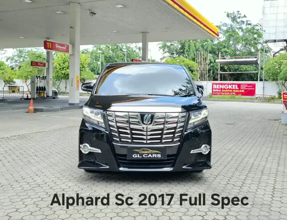 Alphard Sc 2017 Cash Hitam Toyota 2.5 Cbu Japan